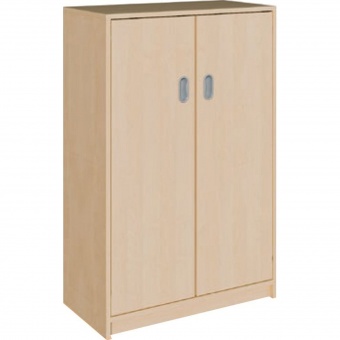 Schrank mit Mittelwand, 120cm hoch 